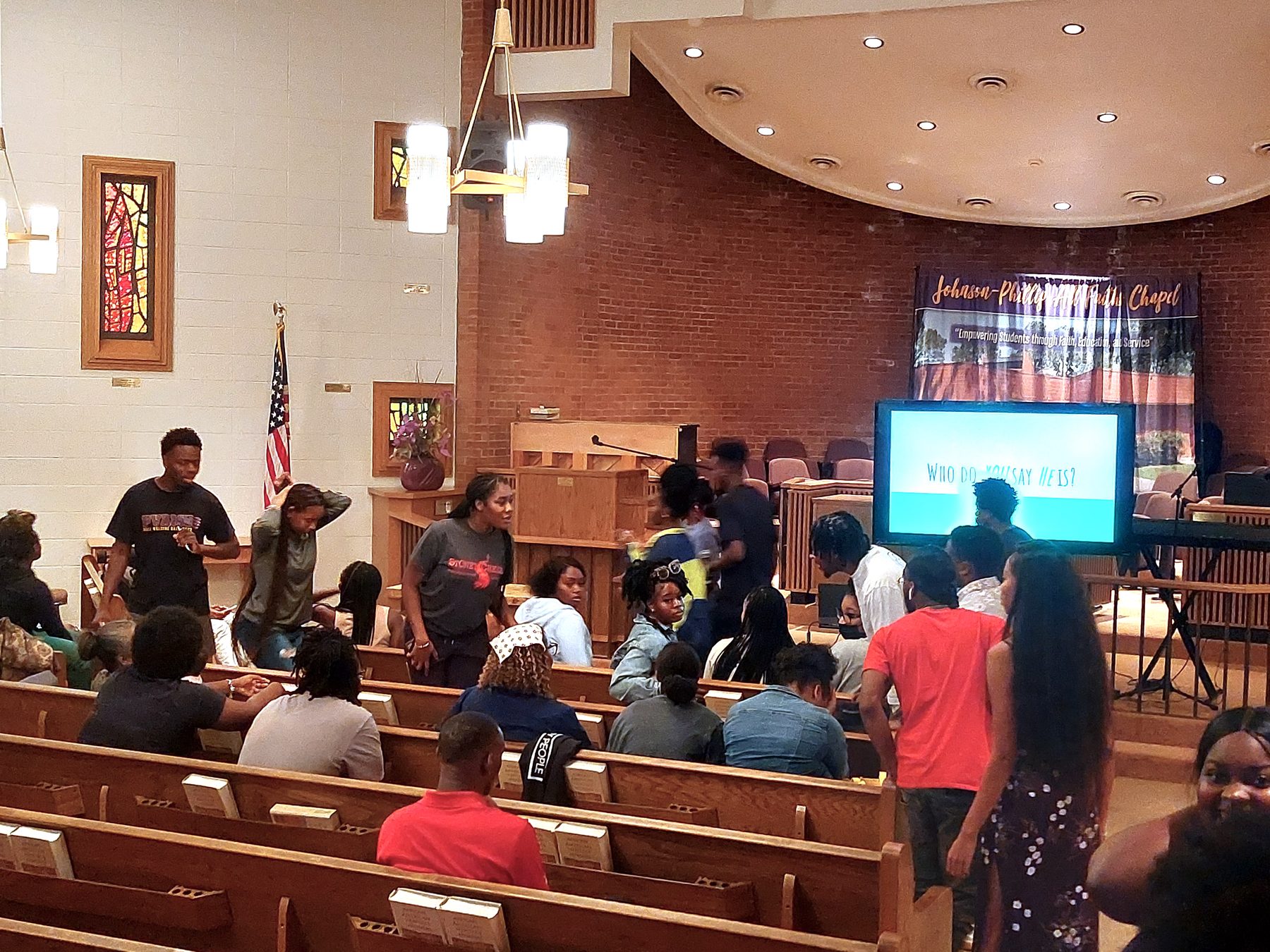 Chapel service