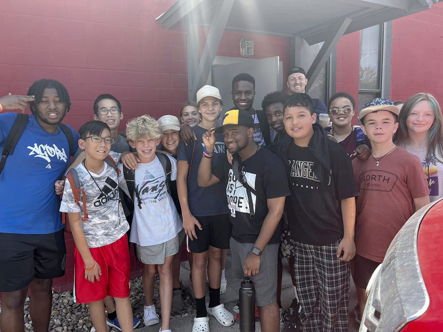 Mission trip group