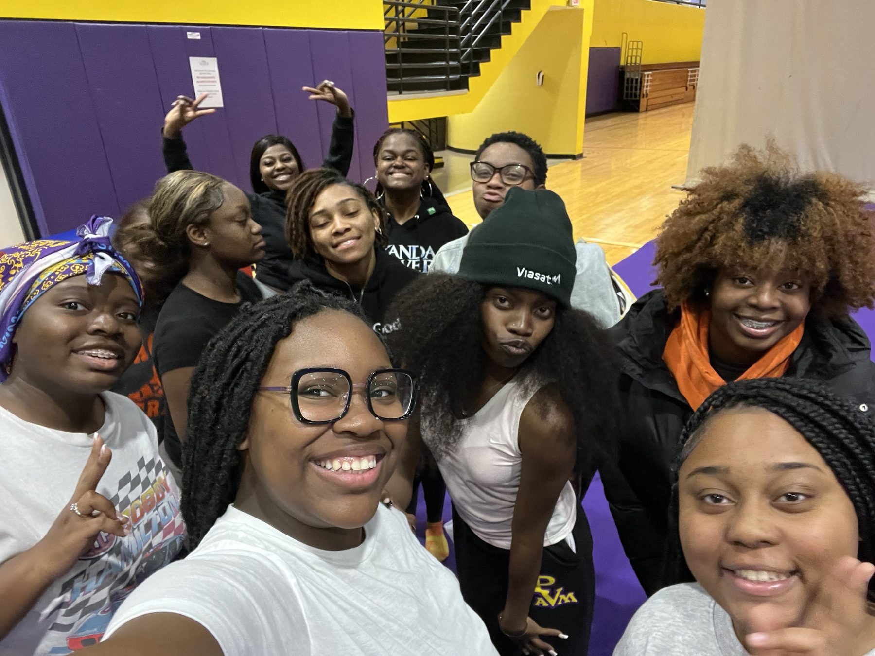 Students together